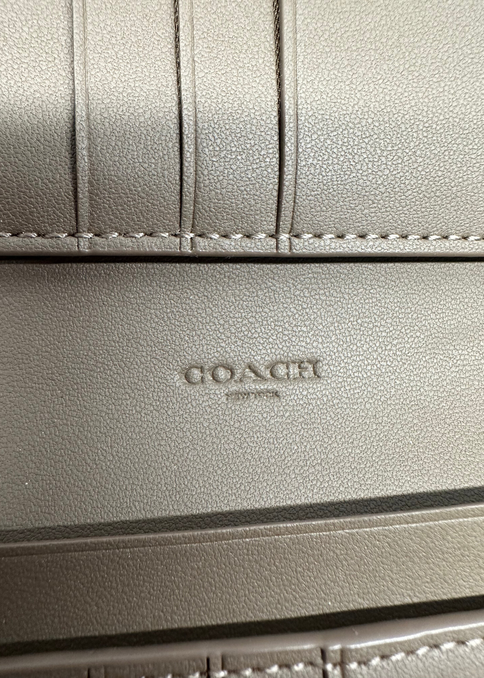 Coach Brown Large Wallet