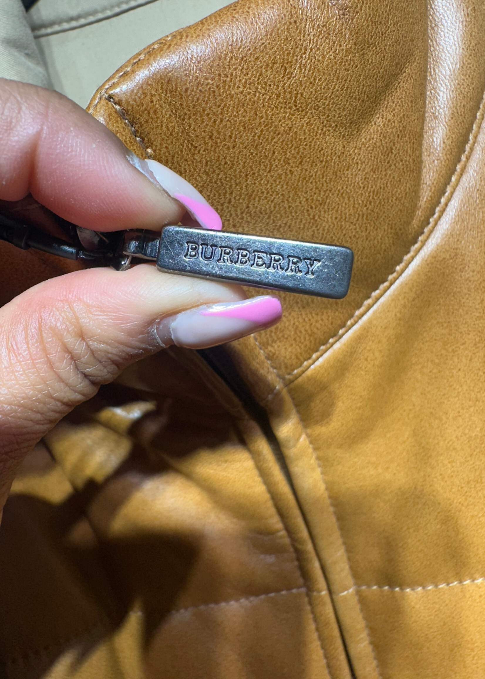 Burberry Reversable Tan Vest Masc XL