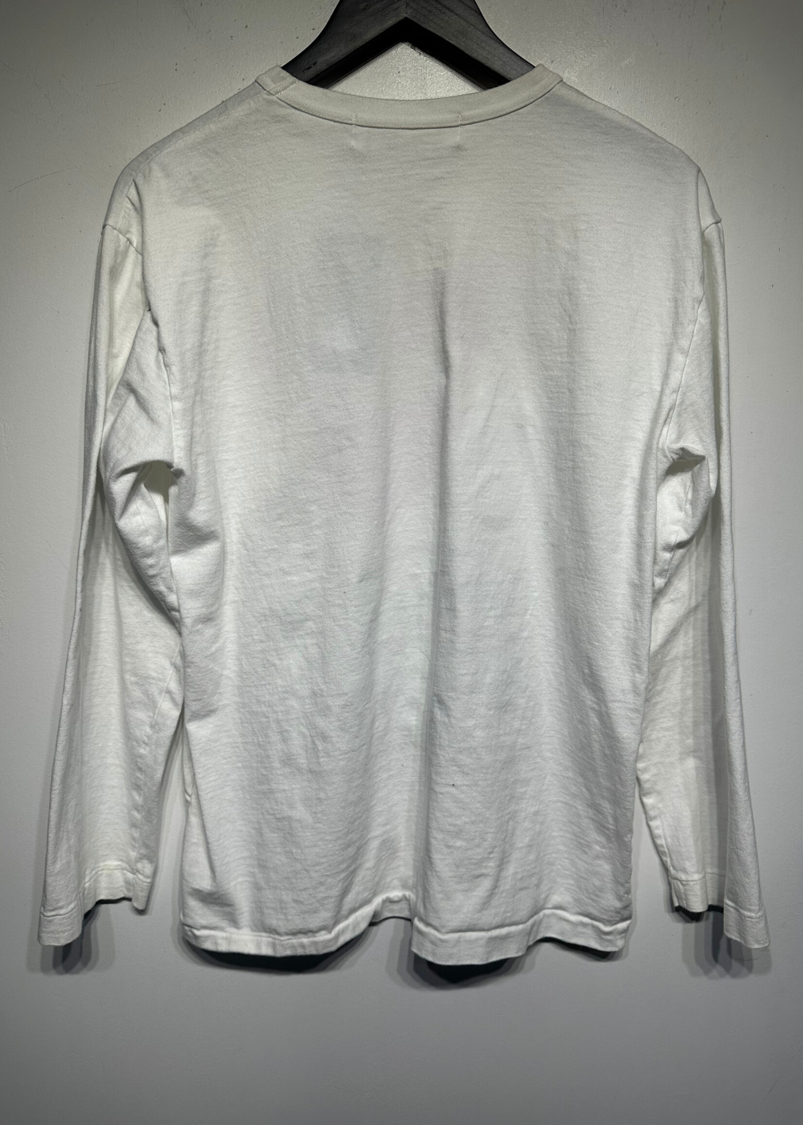 CDG PLAY Logo Multicolor Patch LS AS IS Fem XL