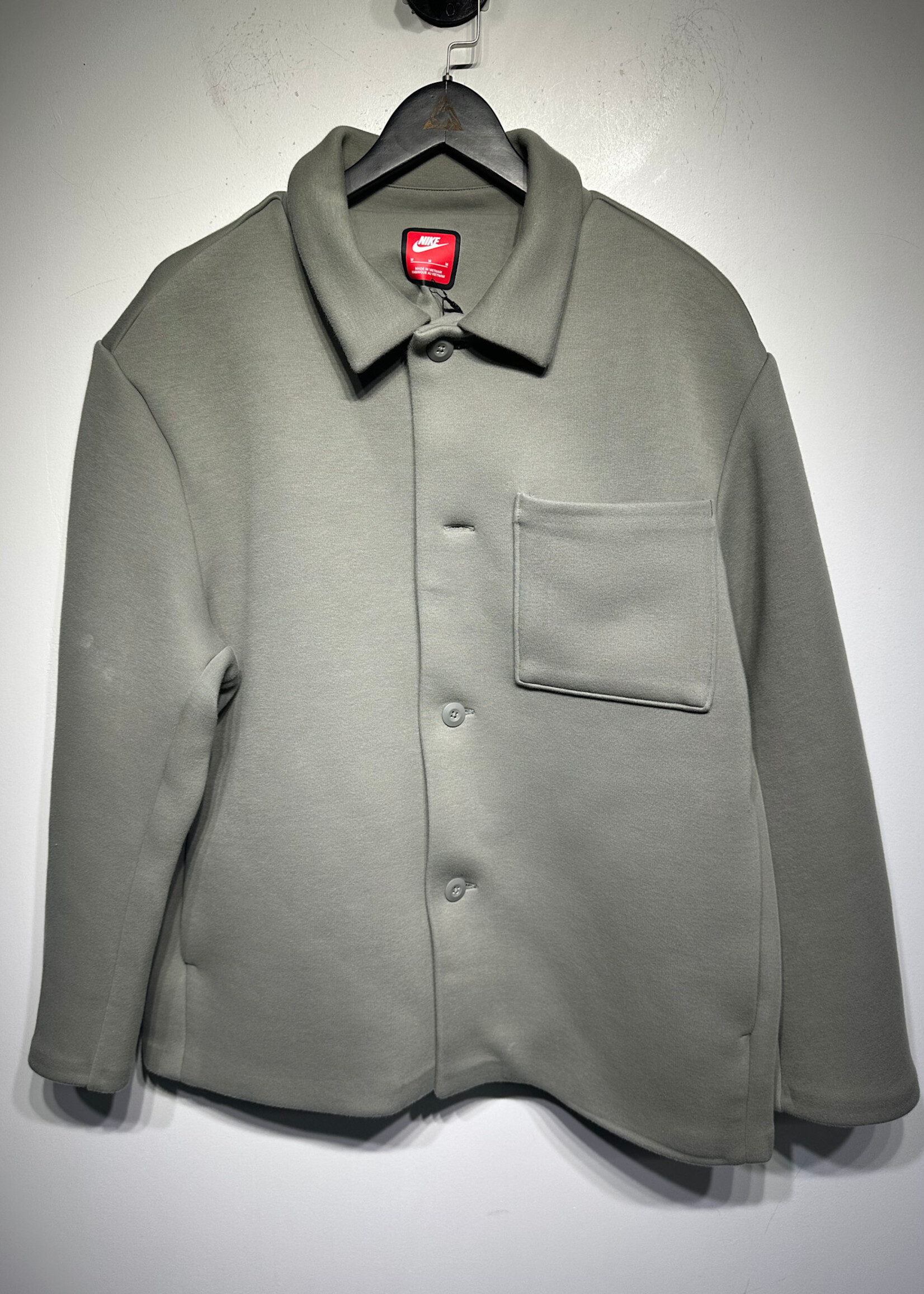 NIKE OLIVE GREEN COTTON WORK JACKET M