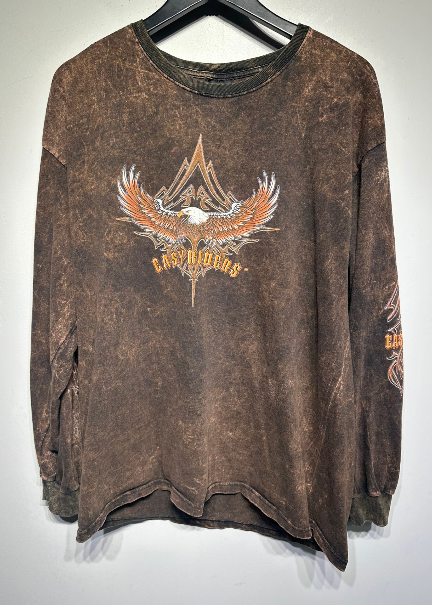 Easy Riders Bleached Biker LS XL
