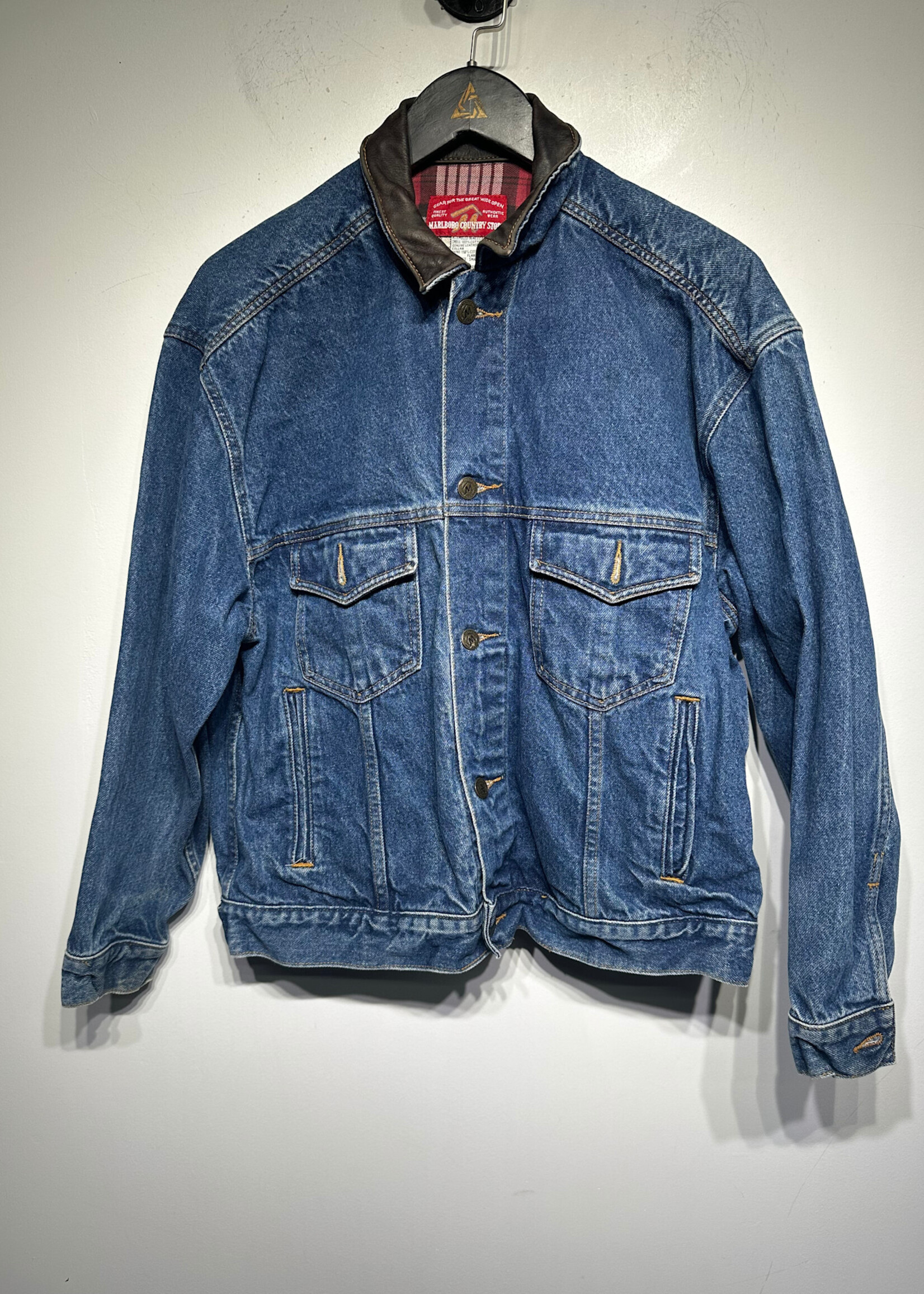 Marlboro Country Medium Wash Denim Jacket S