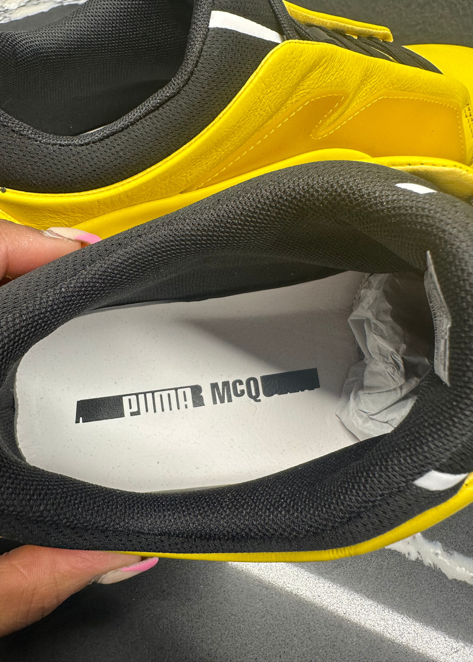 Puma Alexander Mcqueen Yellow Sneakers Masc 12