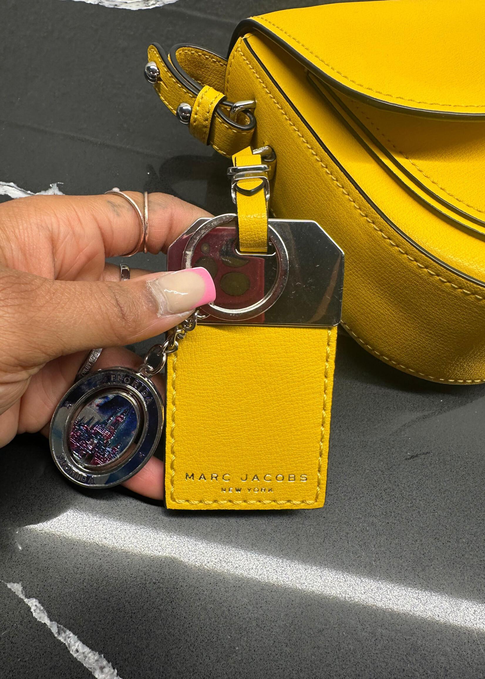 Marc Jacobs Yellow Mini Rider Bag