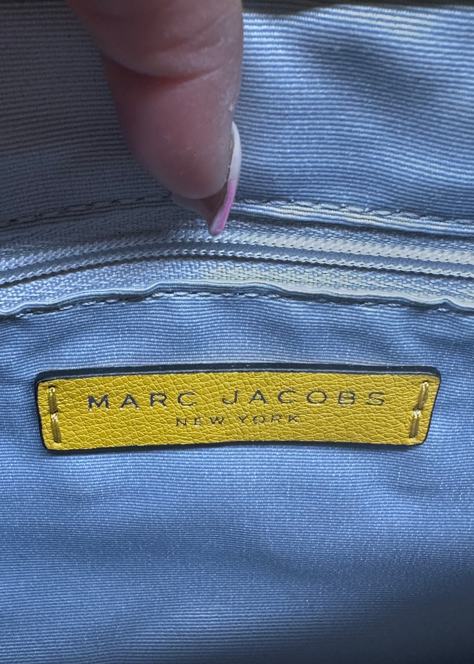 Marc Jacobs Yellow Mini Rider Bag