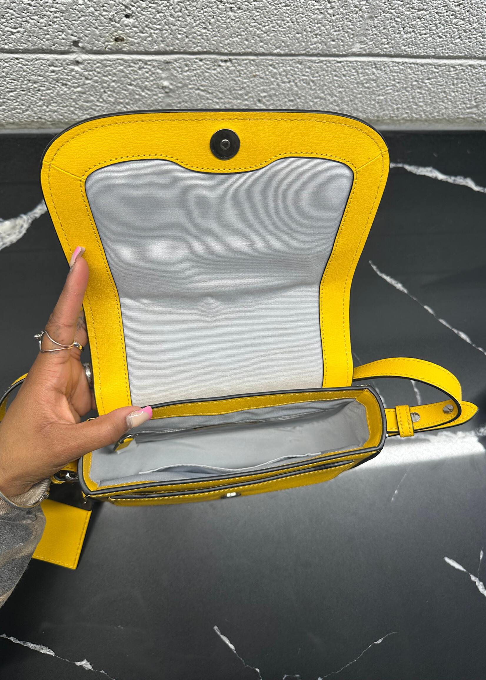 Marc Jacobs Yellow Mini Rider Bag