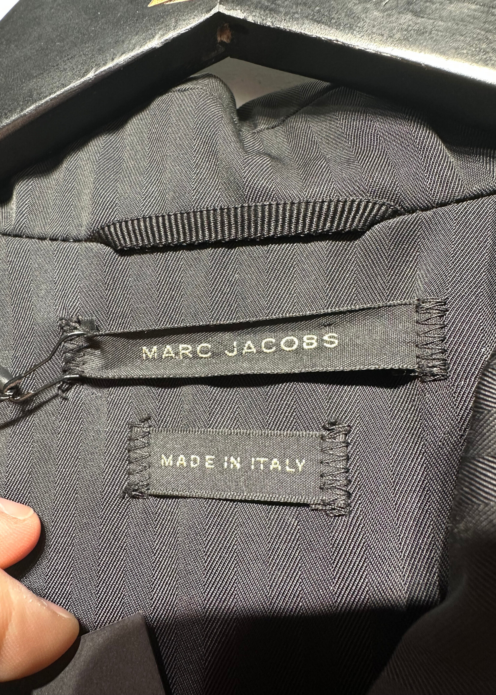 Marc Jacobs Black Nylon Jacket Masc L