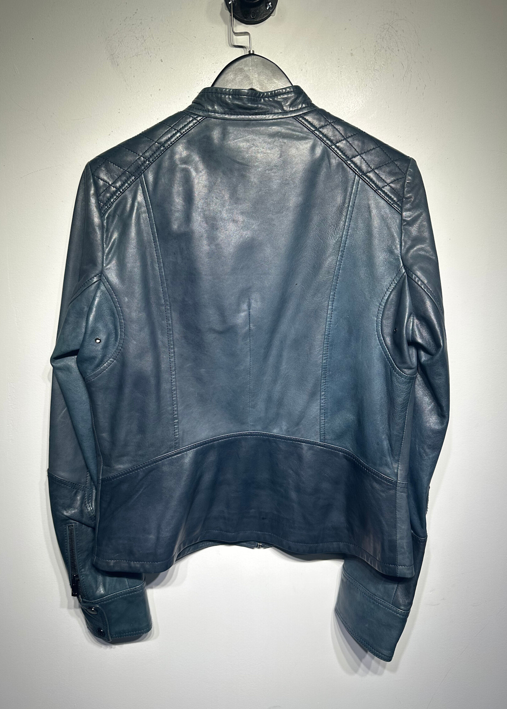 BOD & CHRISTENSEN BLUE MOTO JACKET L