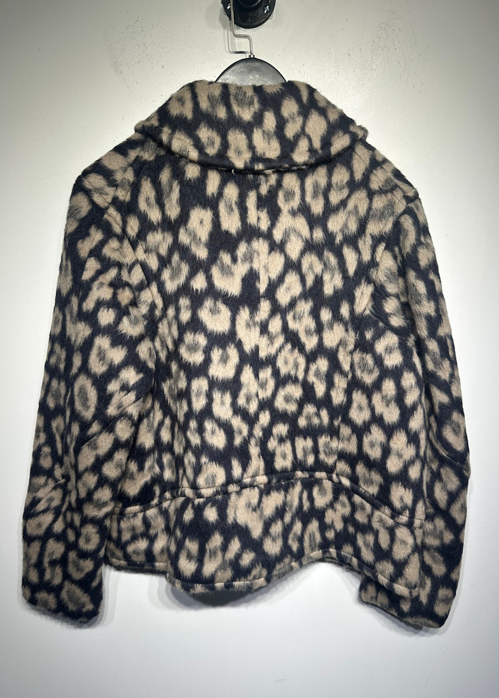 NWT Rag & Bone Alfie Animal Print Wool Jacket L