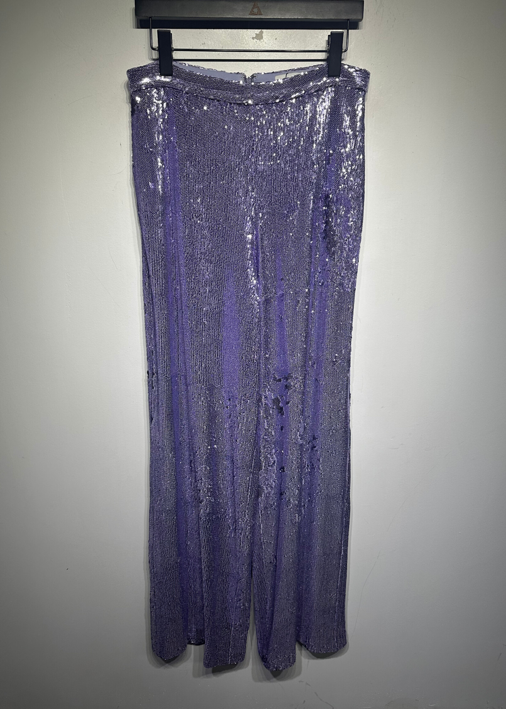 Halston Emilia Lilac Sequin Pant Fem 30