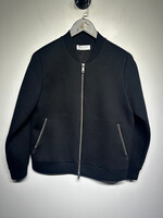 Everlane Black Zip Bomber Fem M