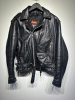 INTERSTATE LEATHER BIKER JACKET XL