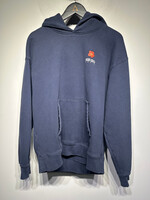 KENZO NAVY FLOWER HOODIE M
