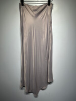 NWT Karen Millen Satin Champagne Maxi Skirt 31
