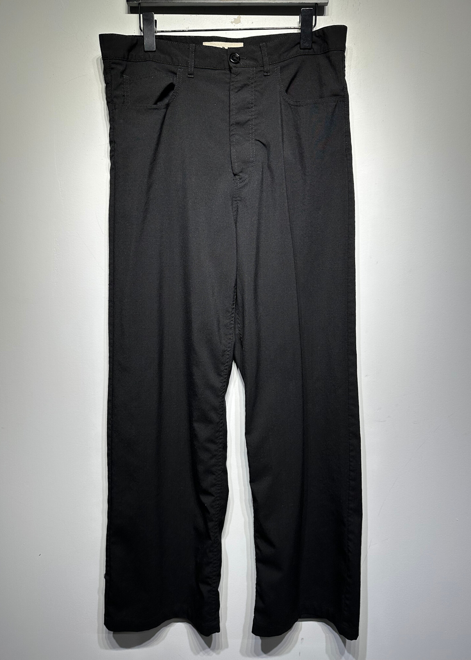 Marni Black Wide Leg Trouser Masc 36