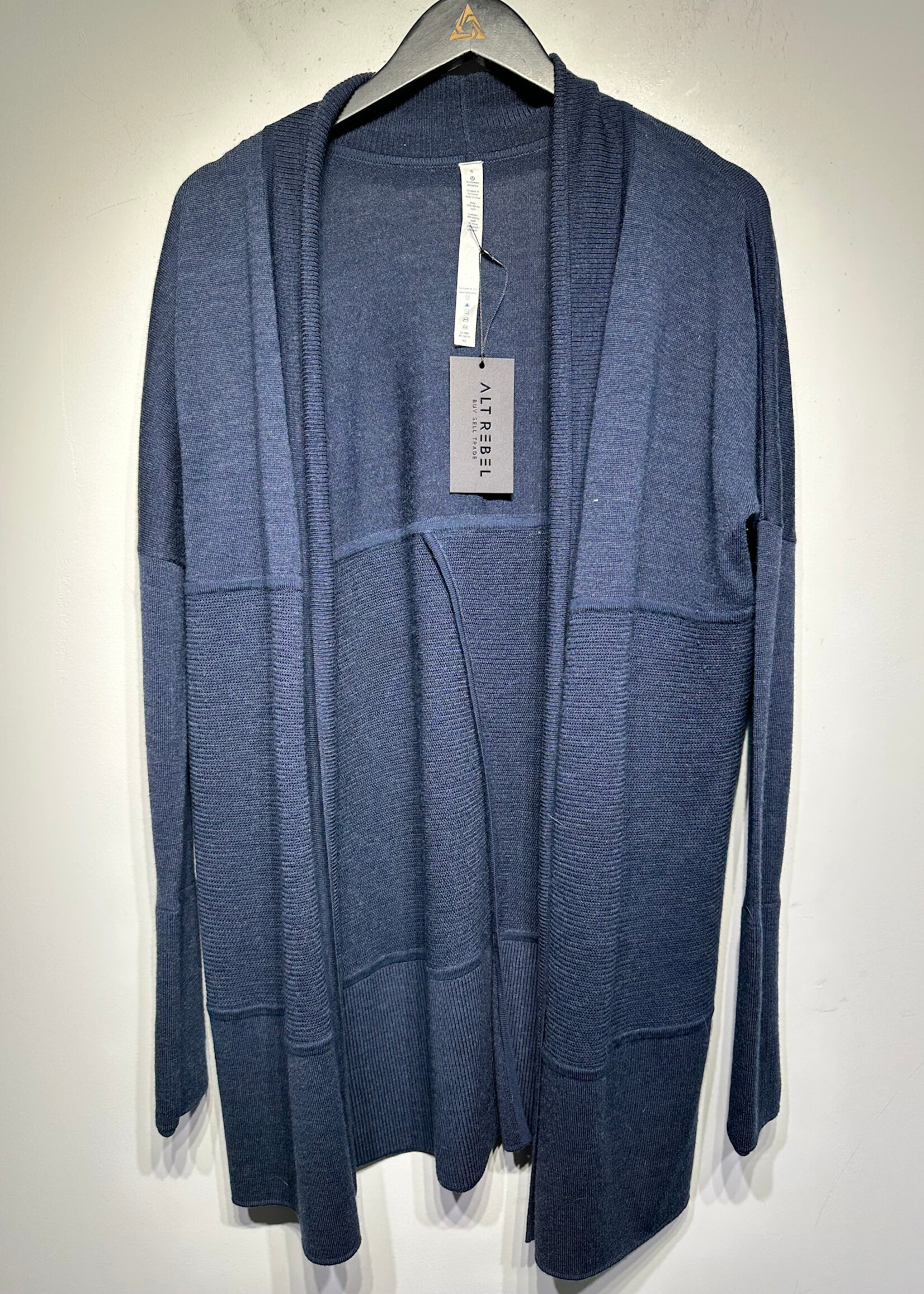 Lululemon Dark Blue Cardigan 6/S