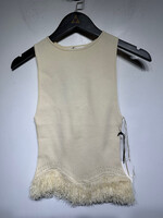 NWT Whiteroom + Cactus White Fringe 2PC Set XS