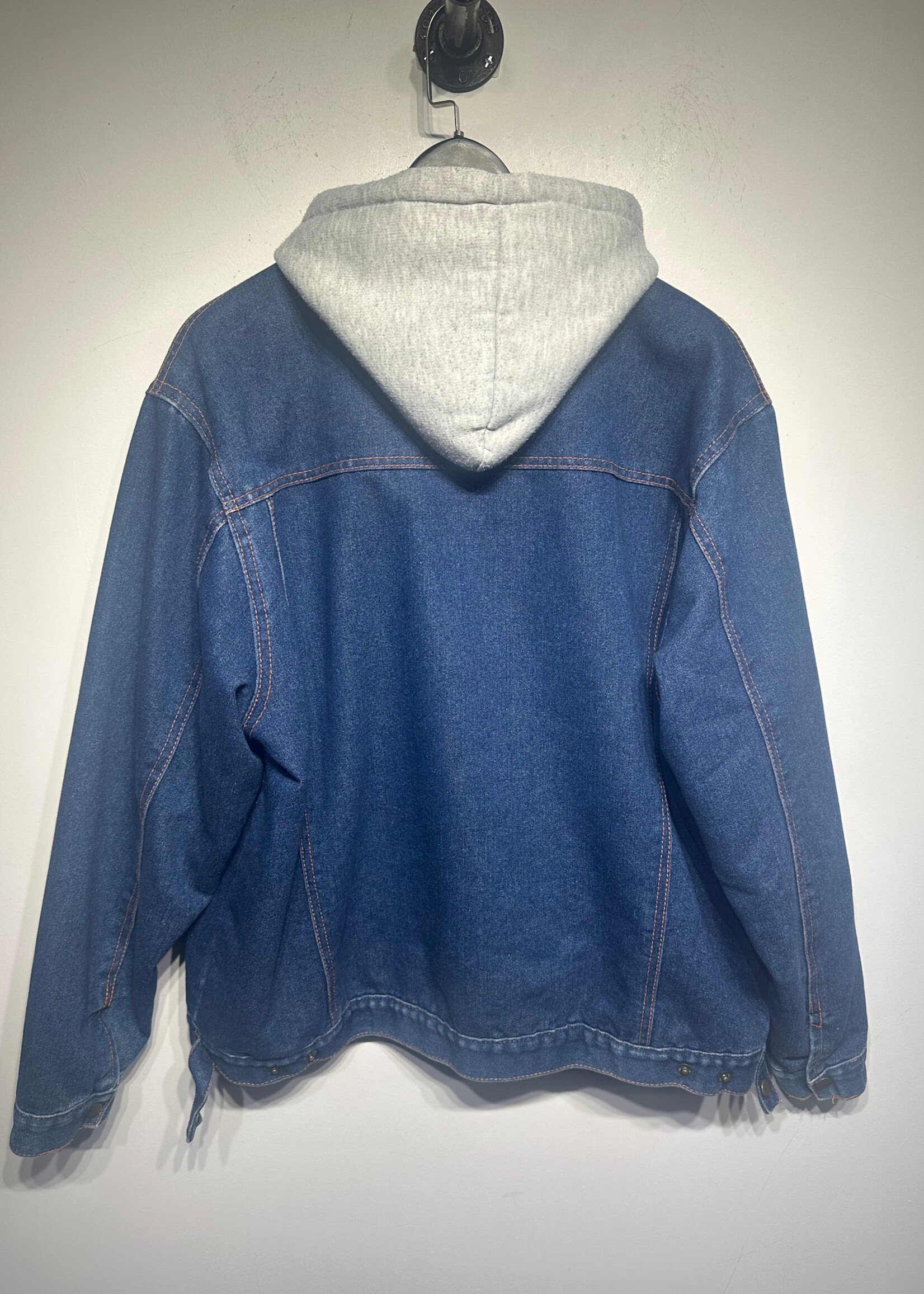 Saugatuck Hoodie Layered Denim Jacket Masc XL