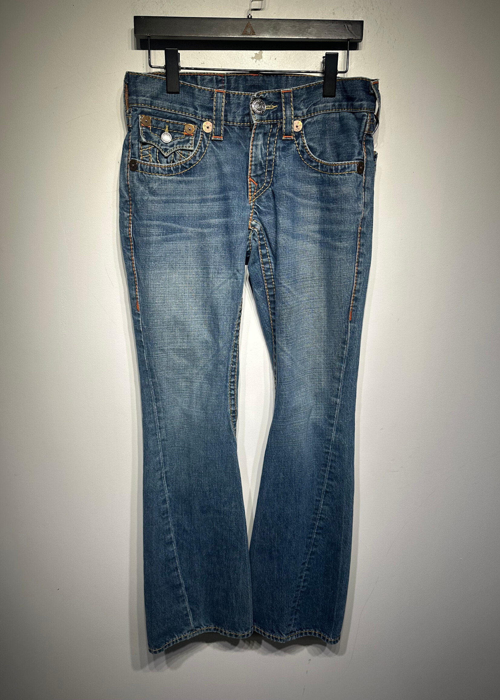 True Religon Joey Big T Mid Wash Denim 28"