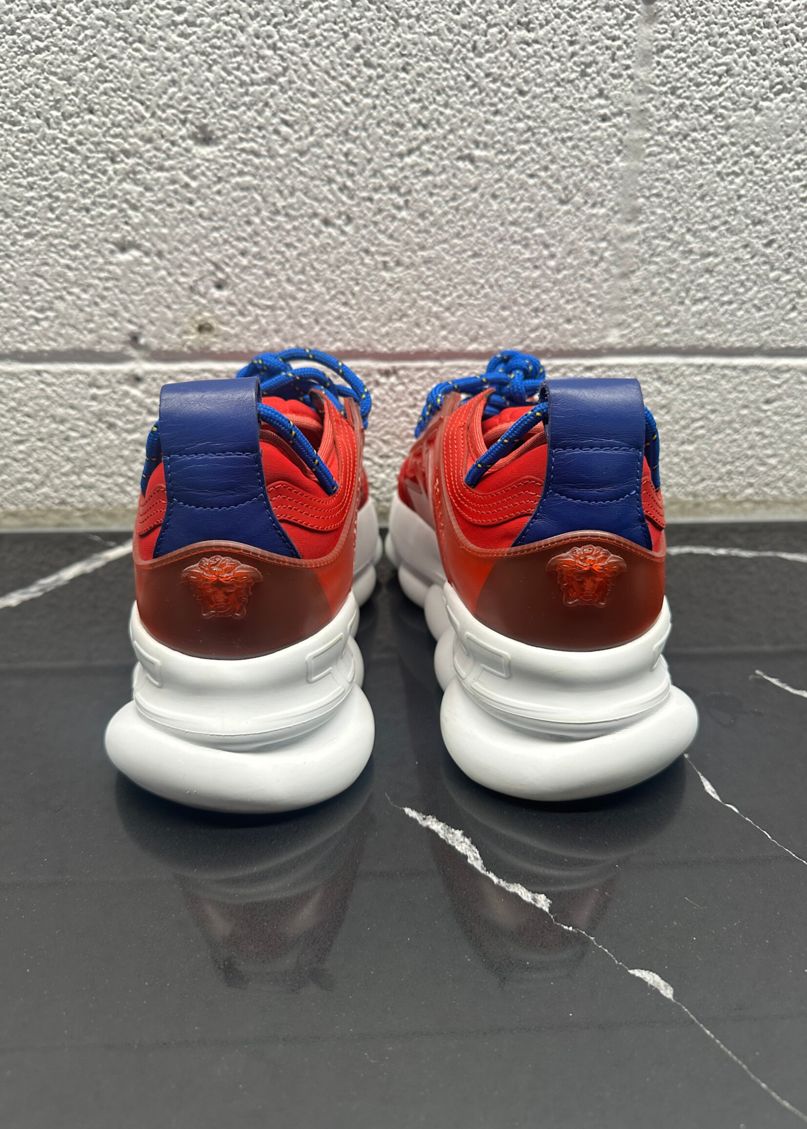 Versace Chain Reaction Red 2 Chainz Sneakers Fem 8