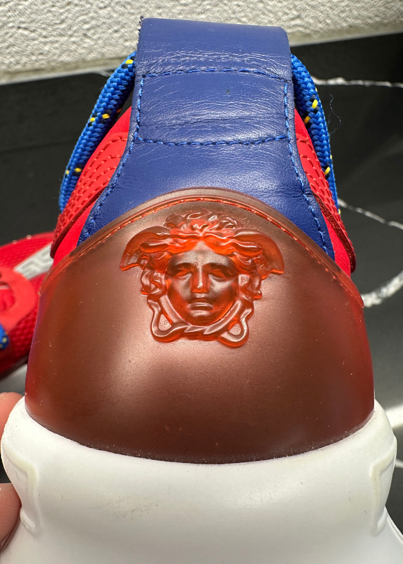 Versace Chain Reaction Red 2 Chainz Sneakers Fem 8