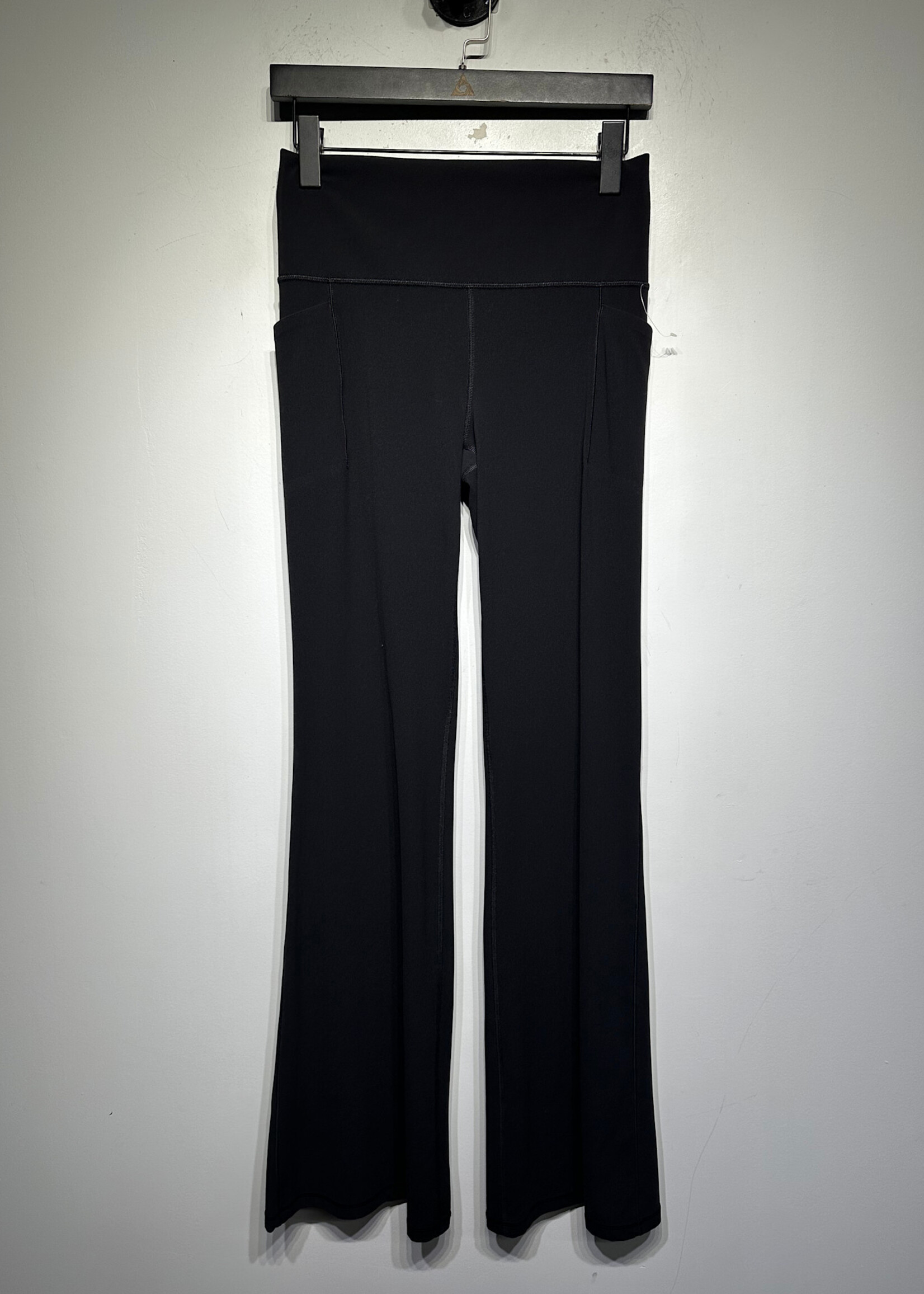 NWT ATHLETA BLACK FLARED LEGGINGS 2/S