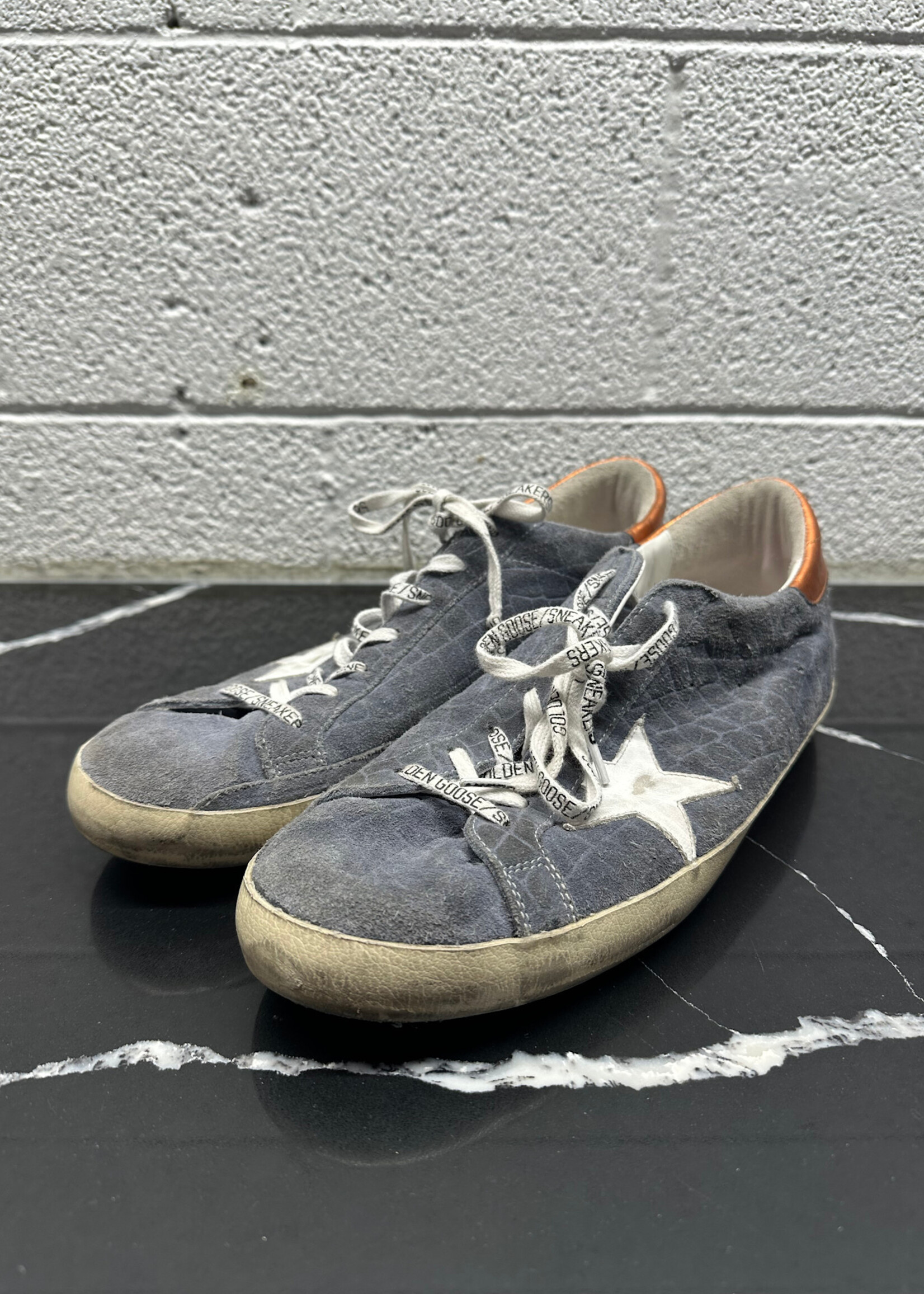 Golden Goose Blue Croc Sneakers 46 (13)