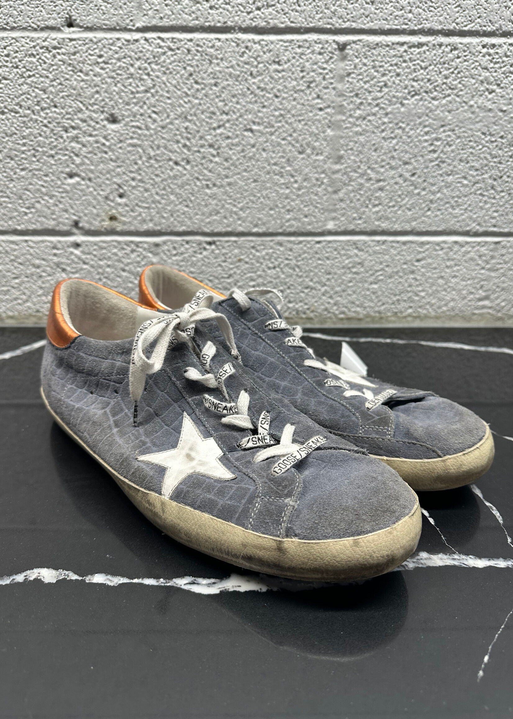 Golden Goose Blue Croc Sneakers 46 (13)