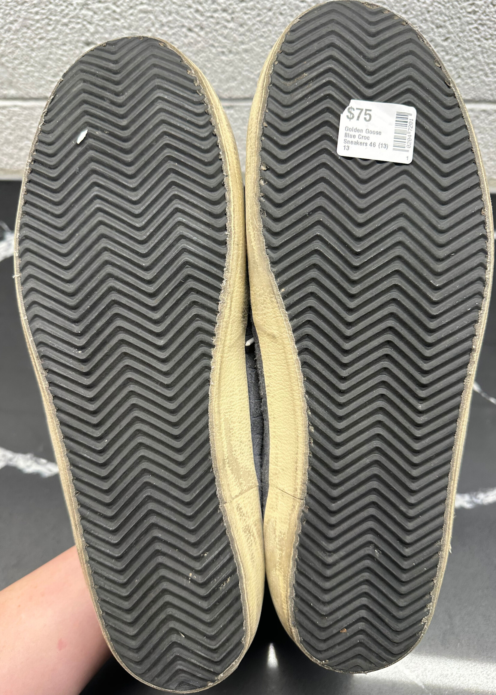 Golden Goose Blue Croc Sneakers 46 (13)