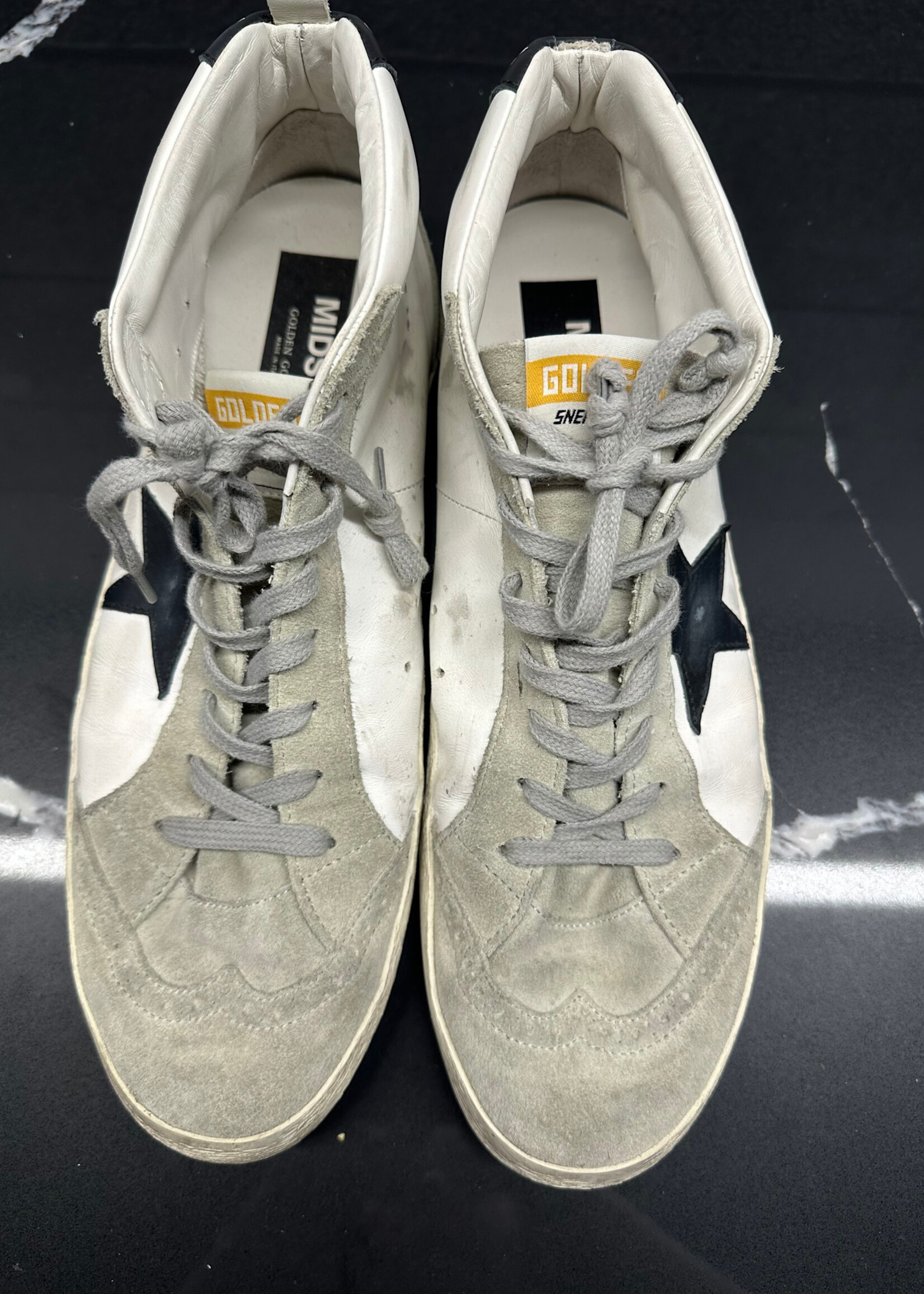 Golden Goose White/Grey/Black Mid Sneakers 46 (13)