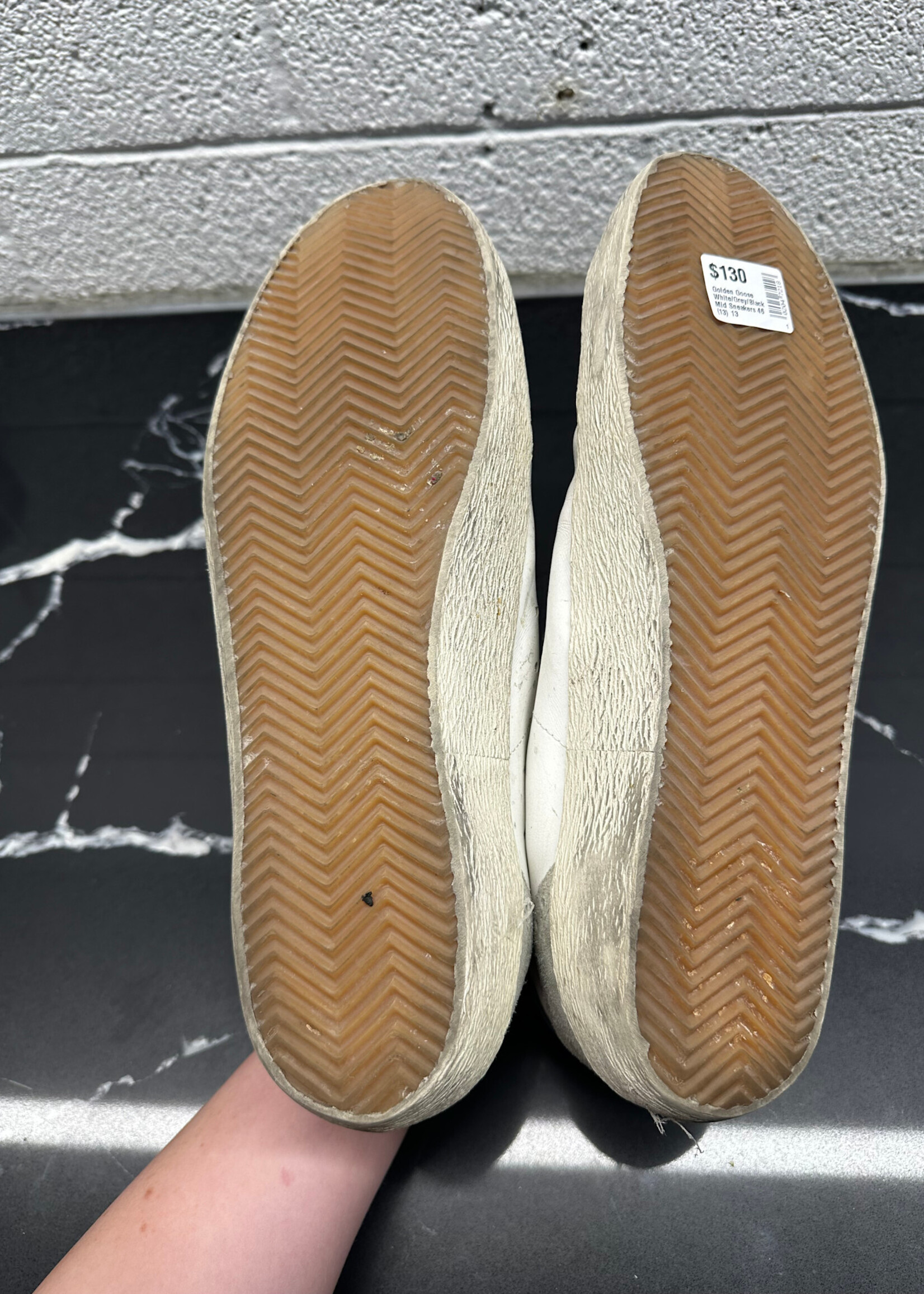 Golden Goose White/Grey/Black Mid Sneakers 46 (13)