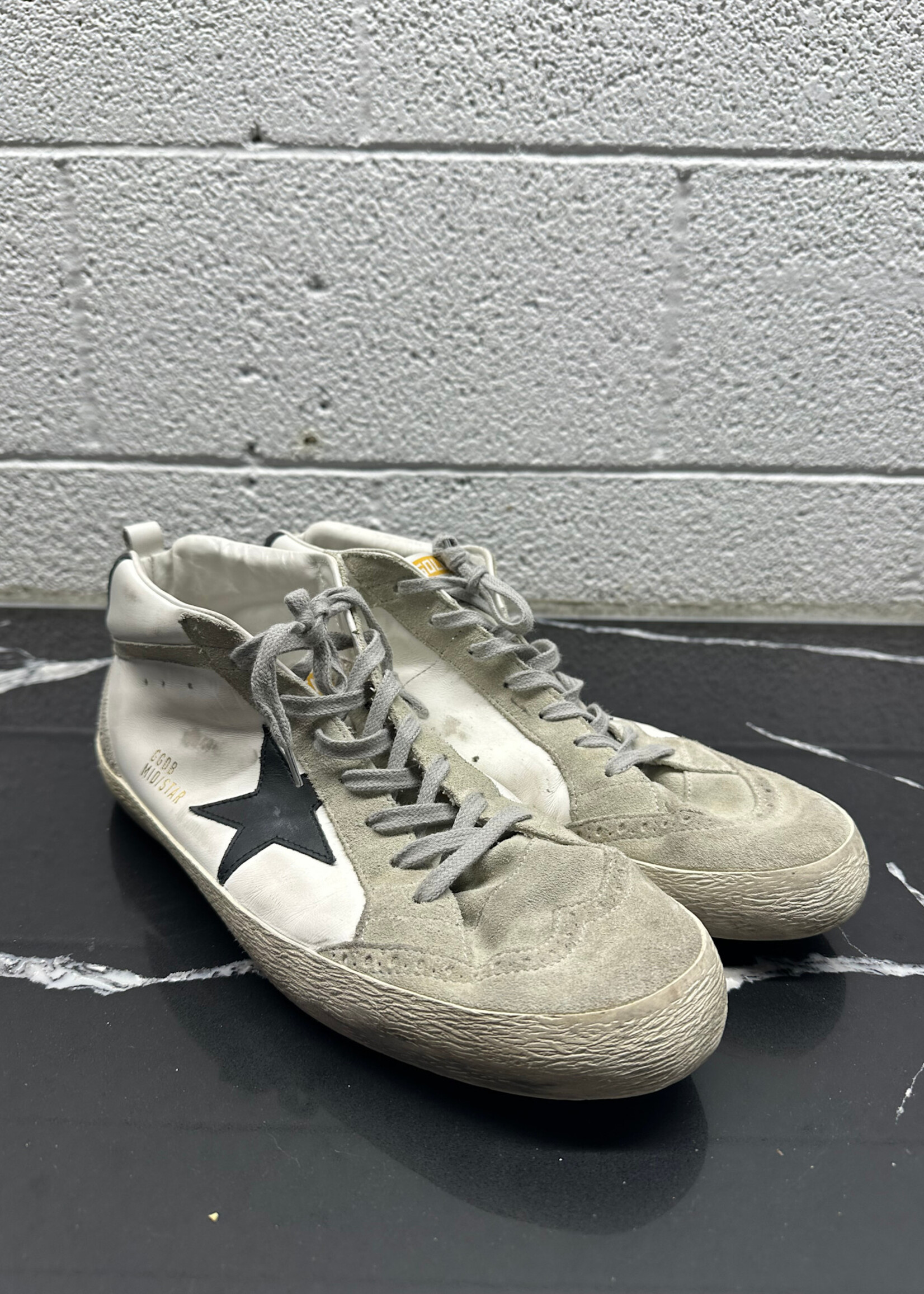 Golden Goose White/Grey/Black Mid Sneakers 46 (13)