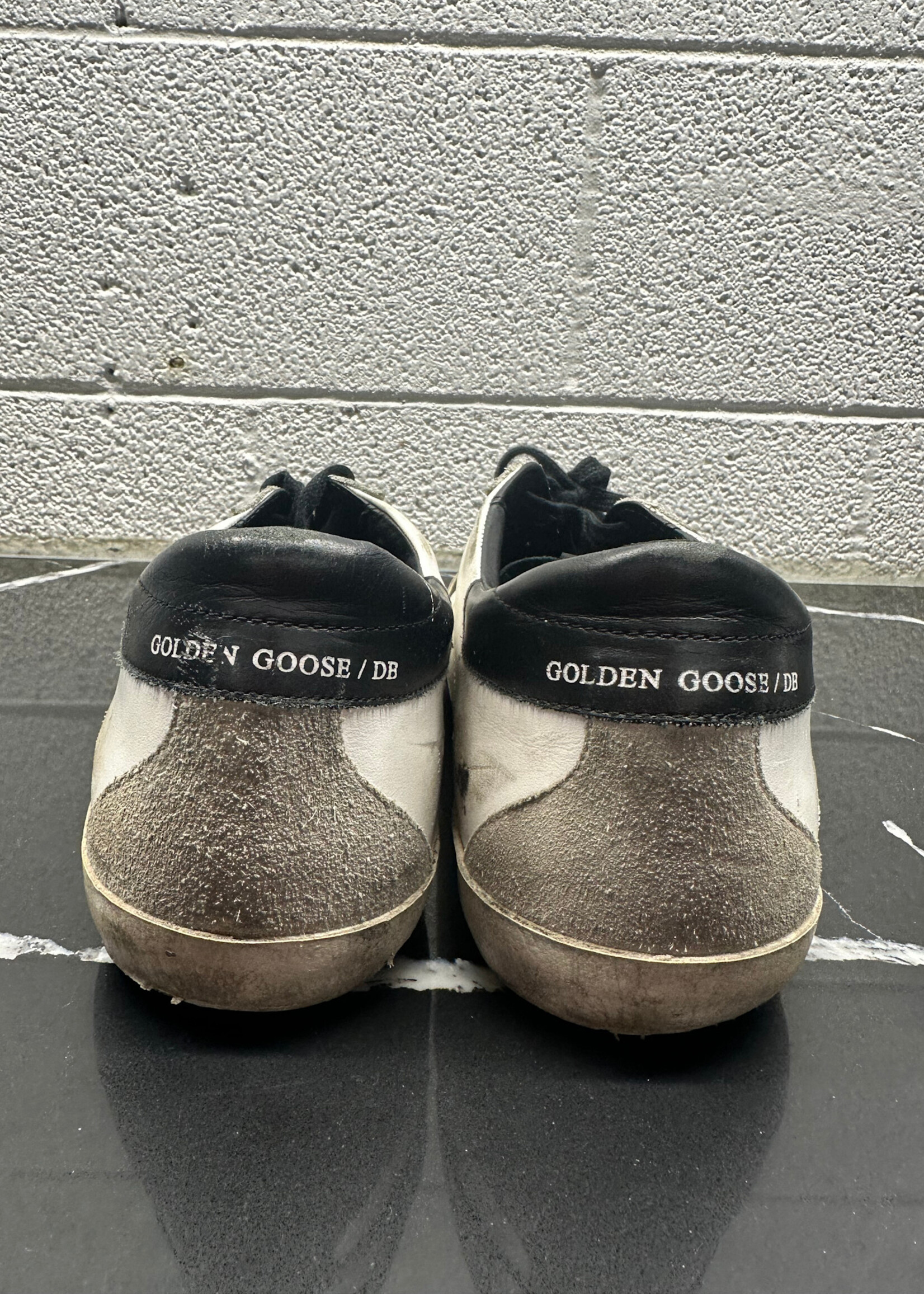 Golden Goose Black Suede Toe Sneakers 46 (13)