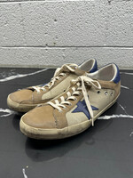 Golden Goose Navy Star Brown Sneakers 13/EU46