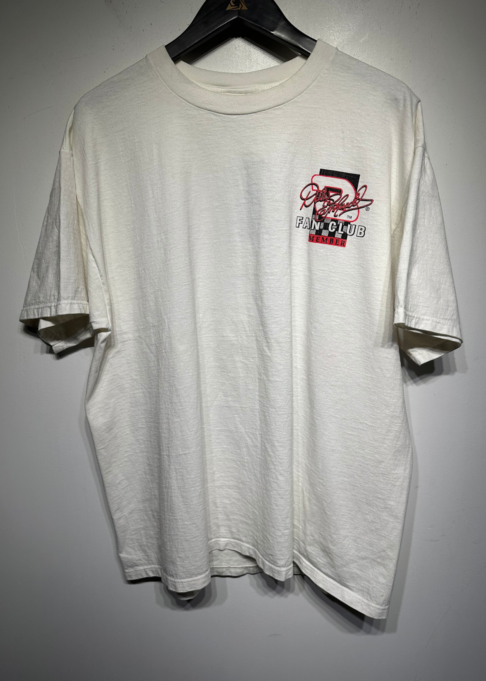 Vintage Dale Earnhardt Fan Club White Tee XL