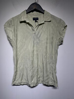 Burberry Golf Light Green Fitted Polo Fem M