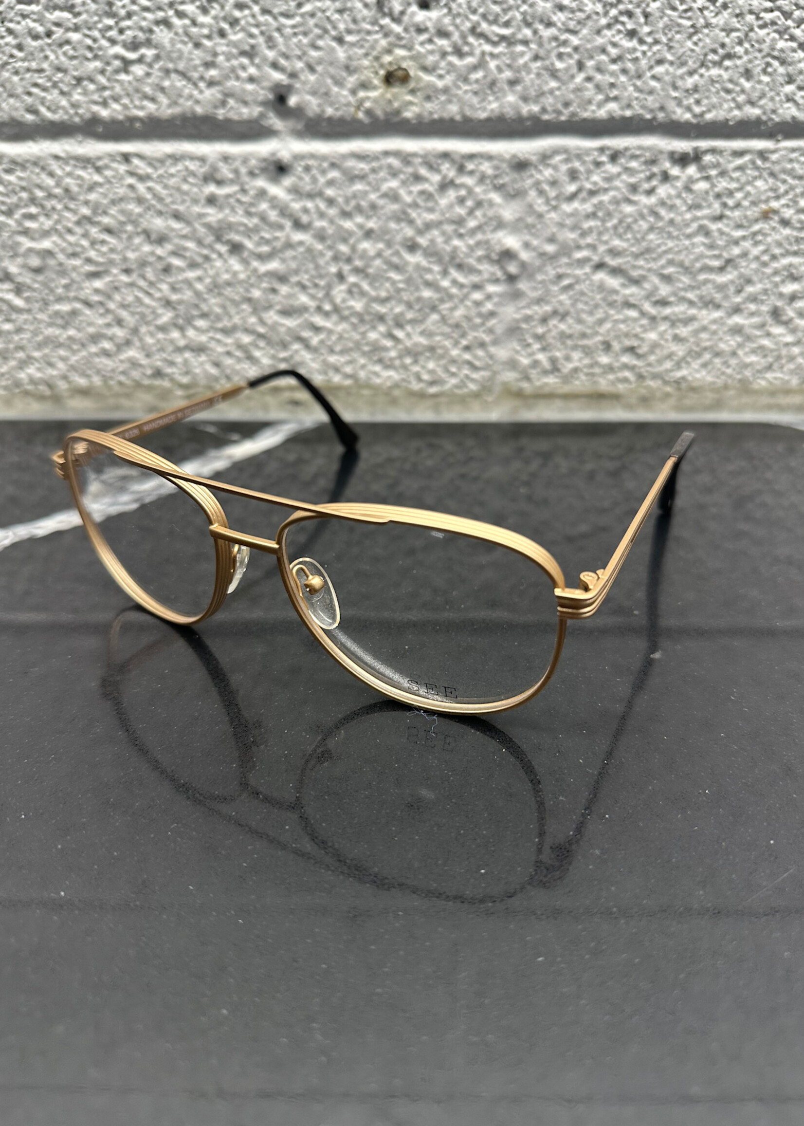 SEE 6326 Gold Glasses