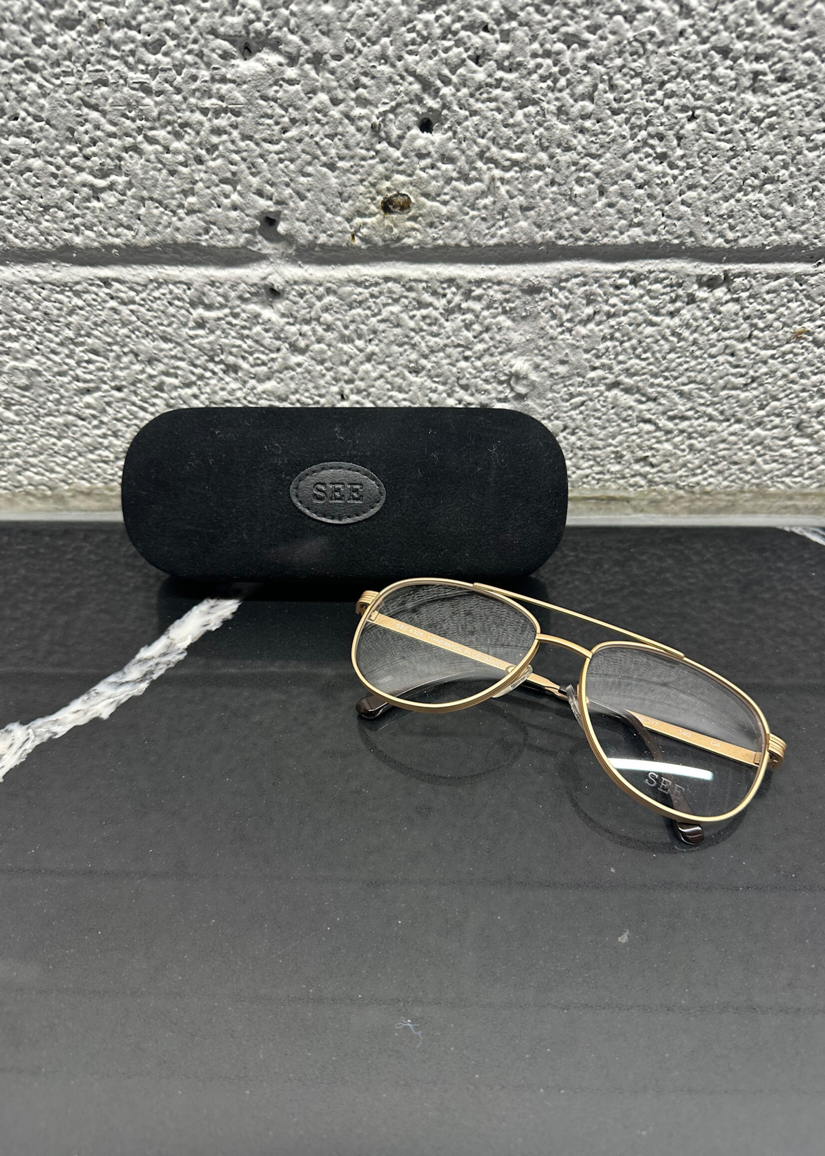 SEE 6326 Gold Glasses