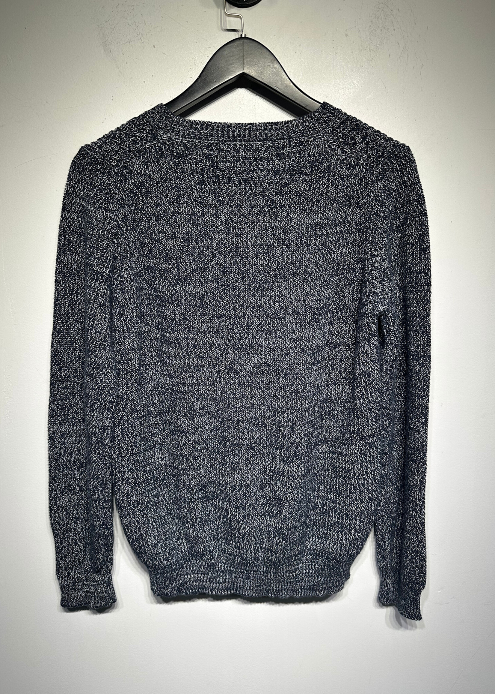 Sandro Navy Blue Knit Sweater Fem S