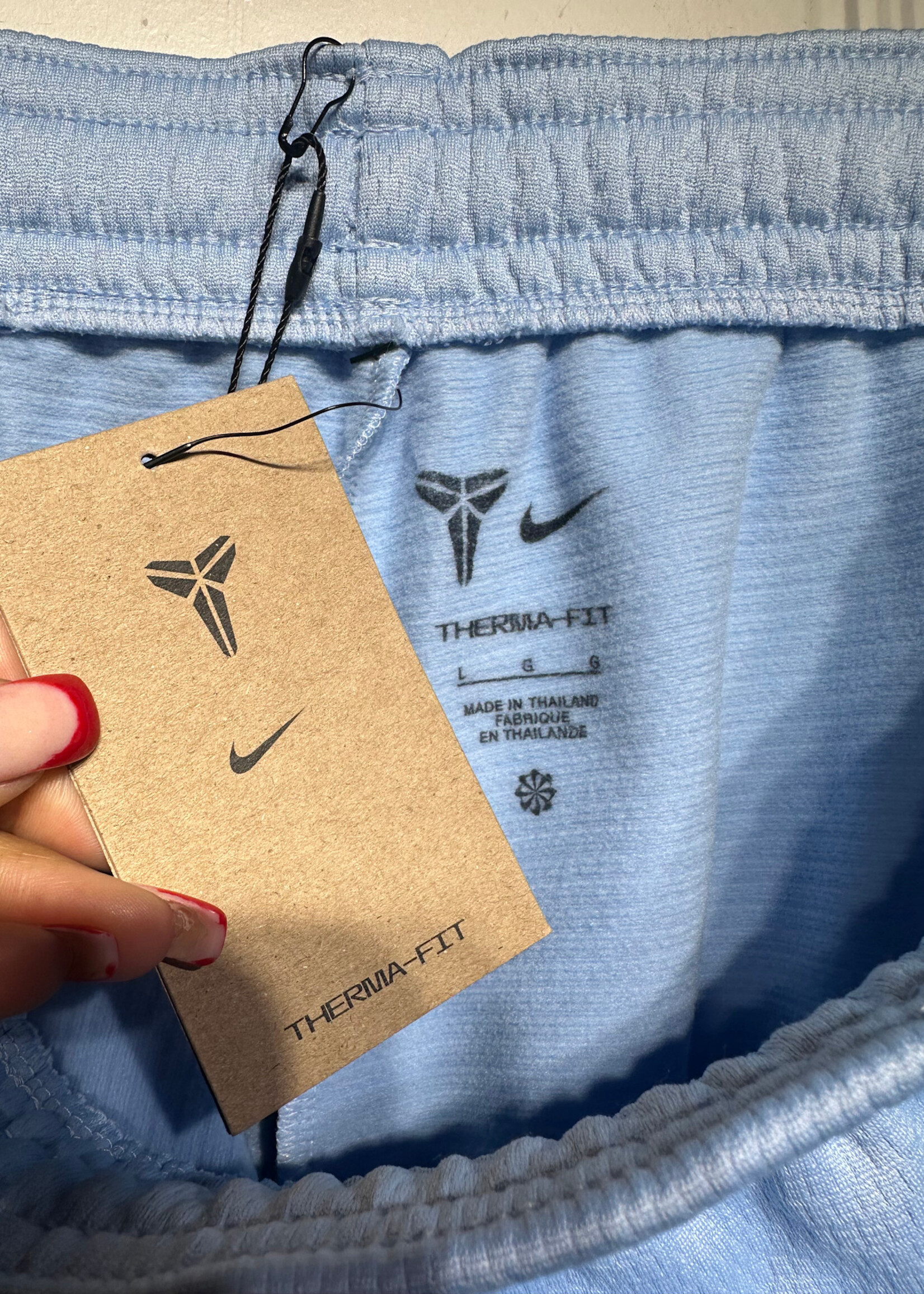 Nike NWT Kobe Baby Blue Sweats Masc 36