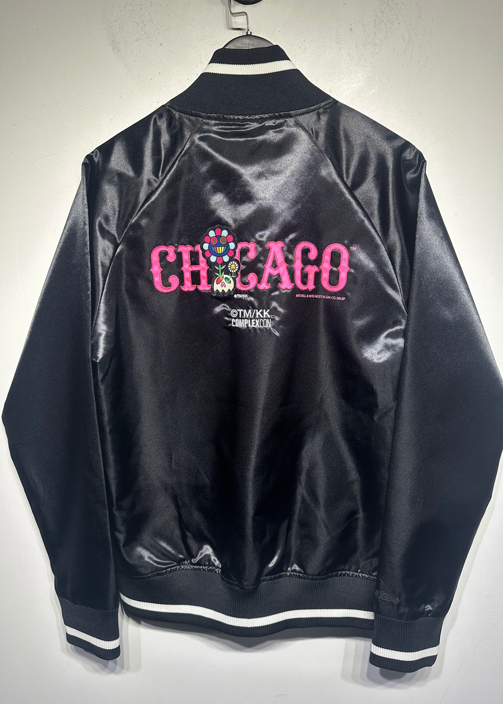NWT Complex Con Cubs Satin Jacket M