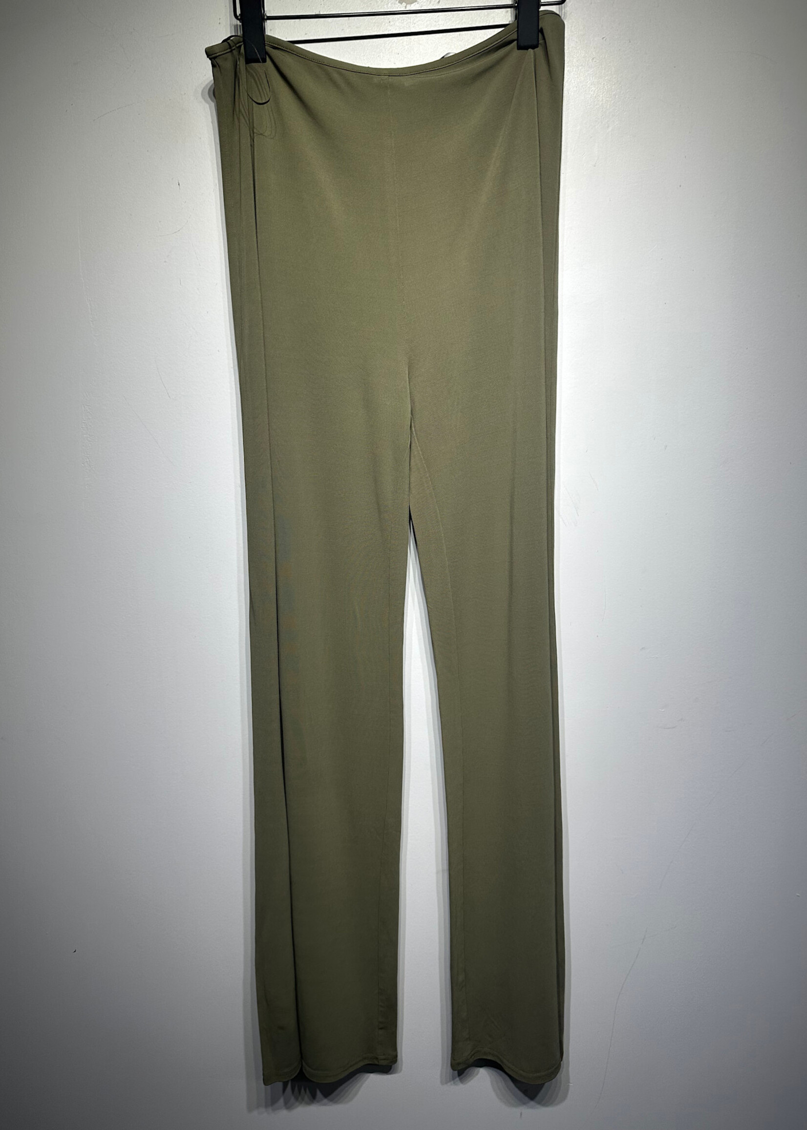 NWT Cut Gaia Sage Wide Leg Trousers Fem 27"