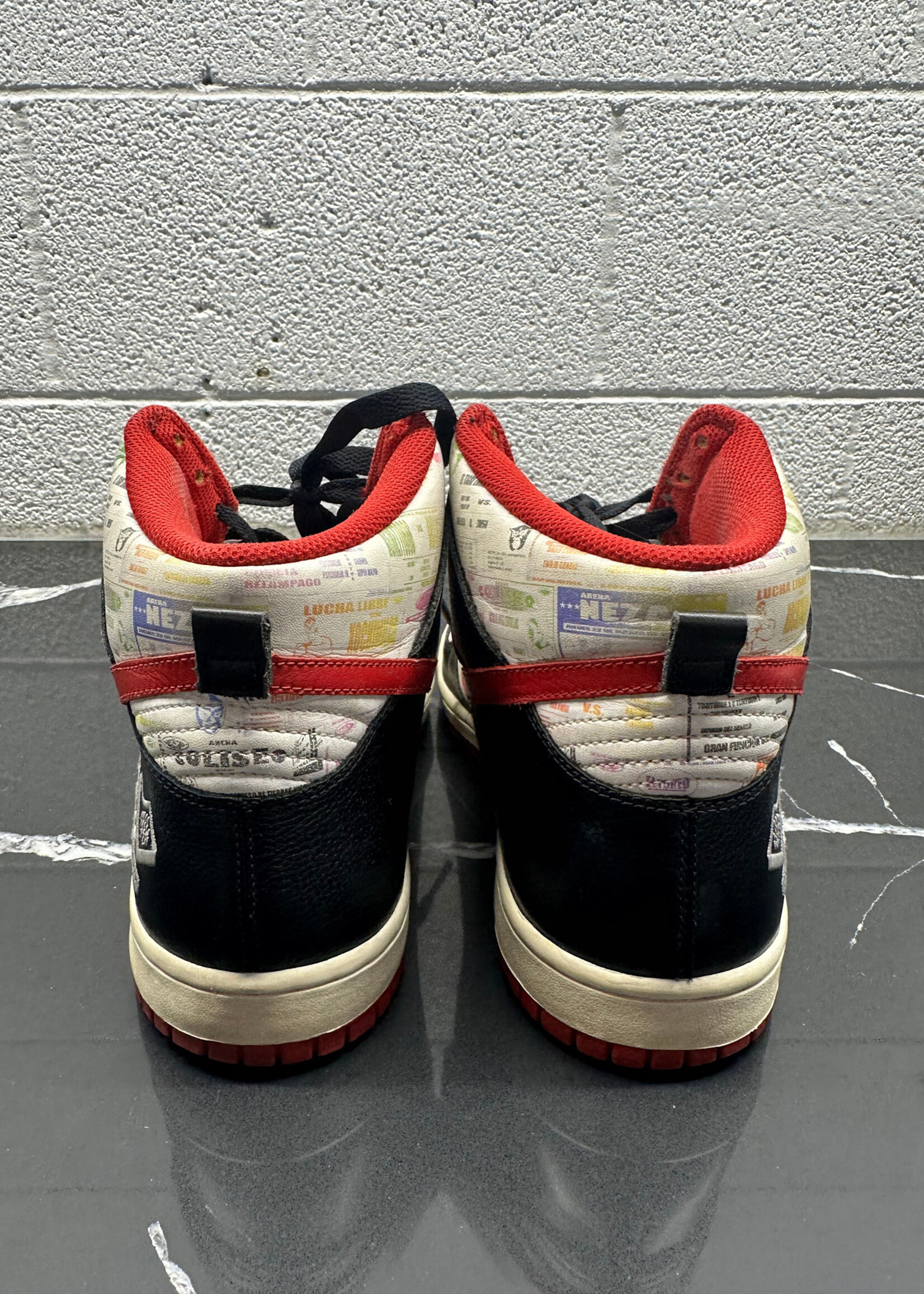 06 Nike Dunk Hi Lucha Libre Masc 10.5