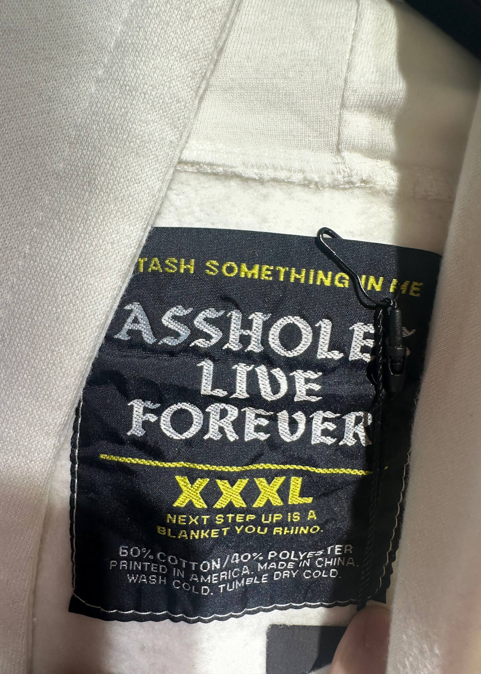 Assholes Live Forever Giraffe Pussy Hoodie 3XL