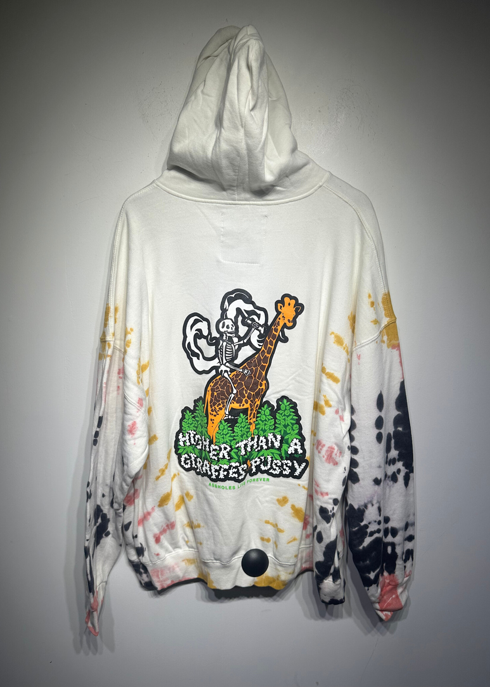 Assholes Live Forever Giraffe Pussy Hoodie 3XL