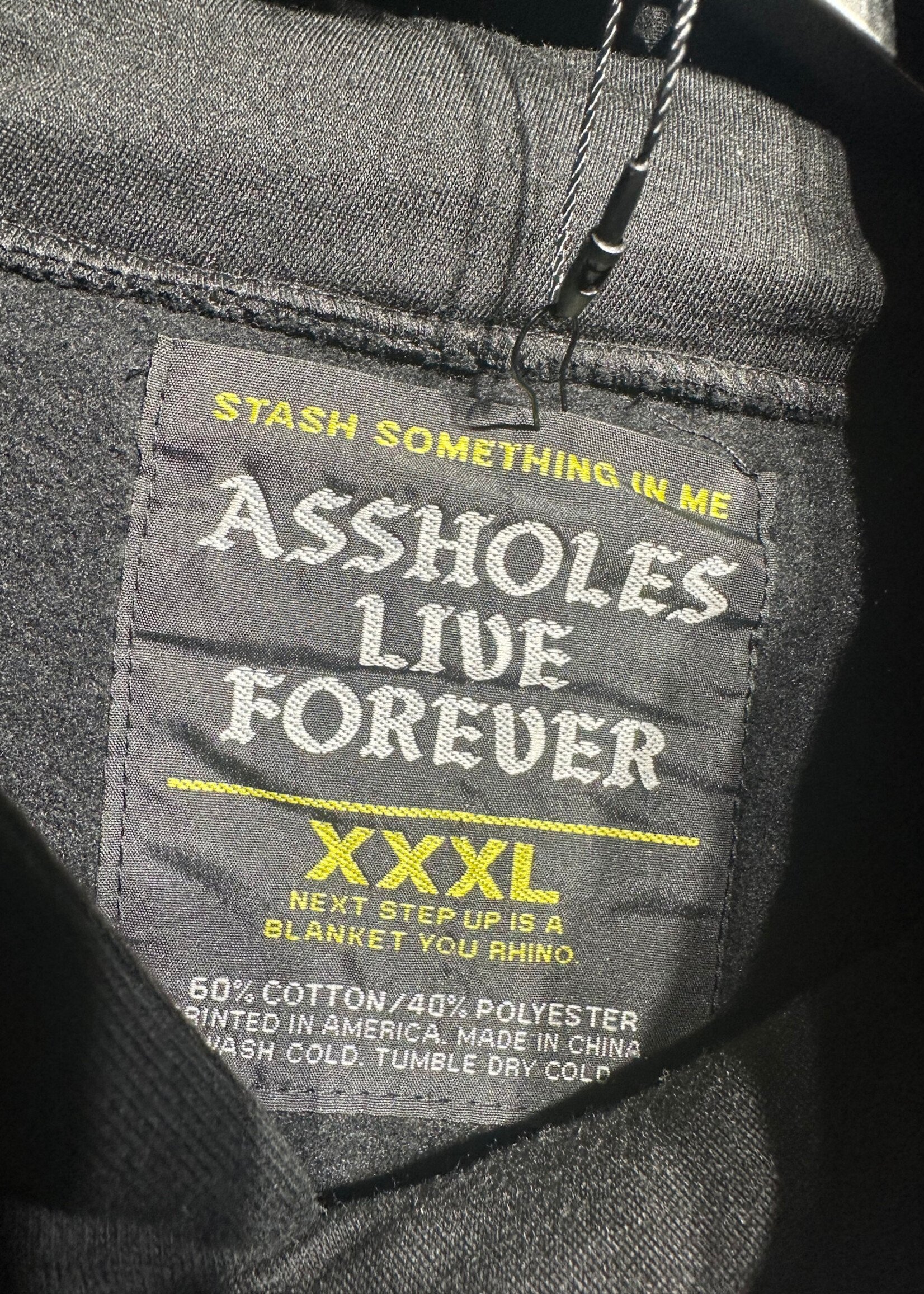 Assholes Live Forver Whores Warm Heart Hoodie 3XL