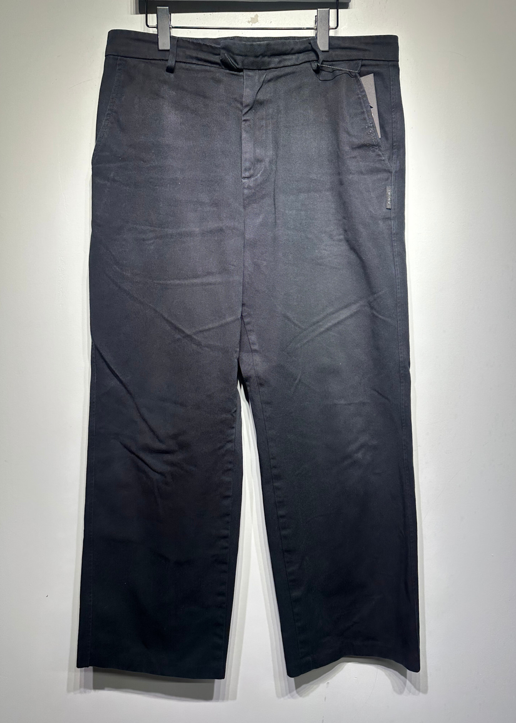 Amiri Black Pocket Stitch Pants Masc 38