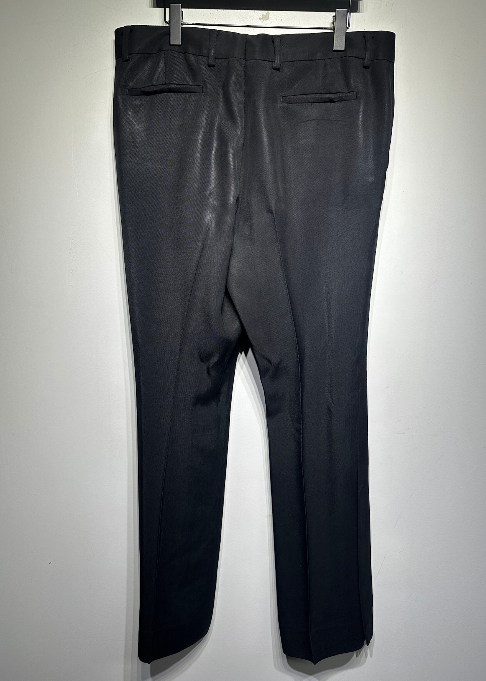Amiri Black Button Snap Trousers 36