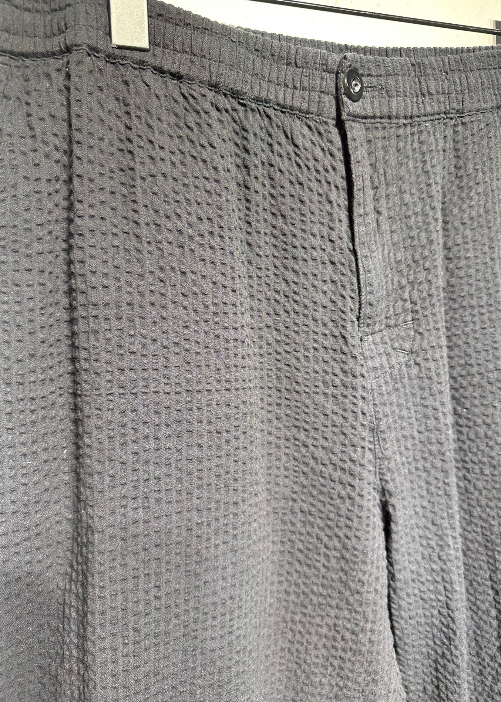 Stussy Black Textured Pants Masc 36