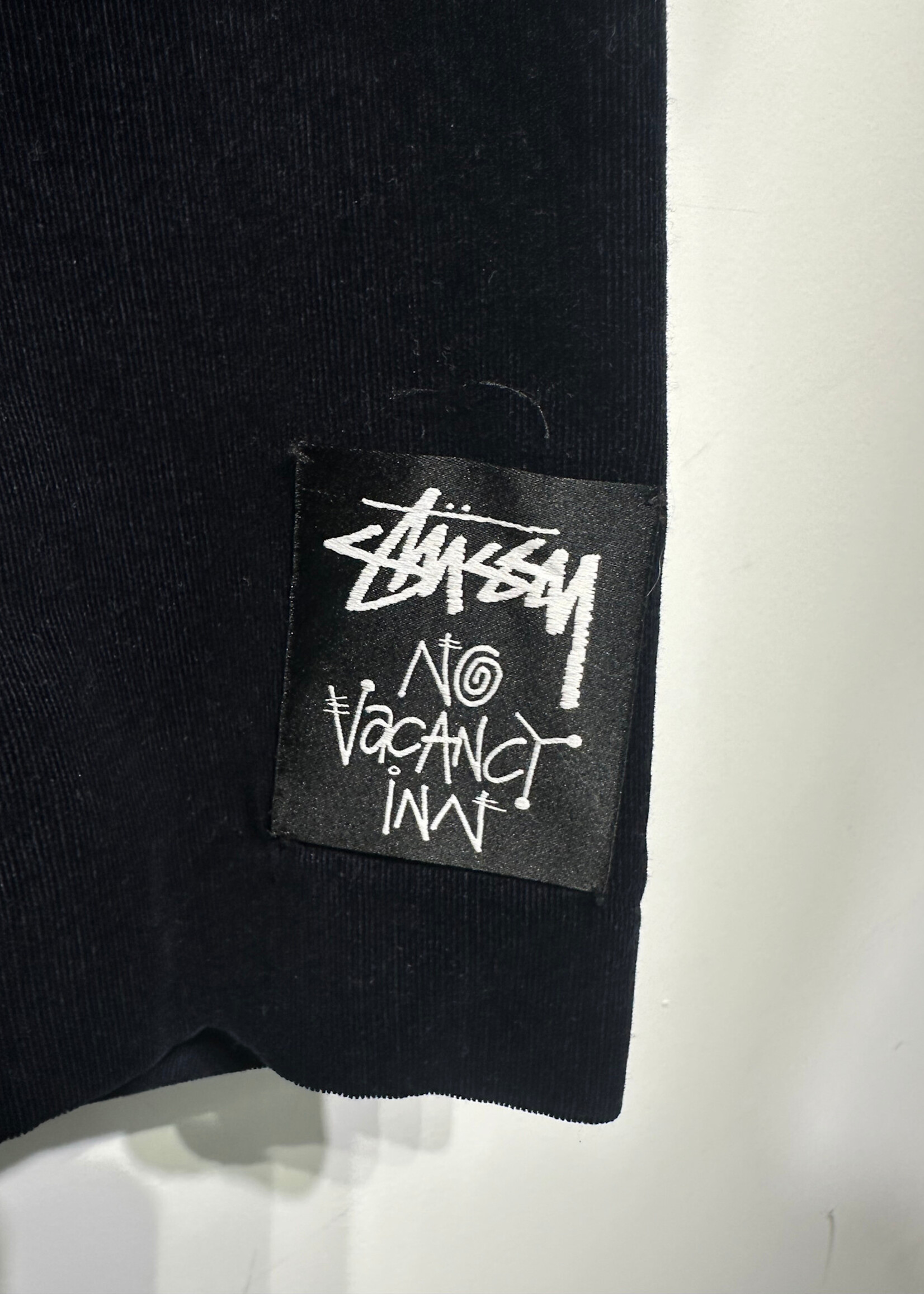 Stussy No Vacancy Blue Velvet Blazer XL